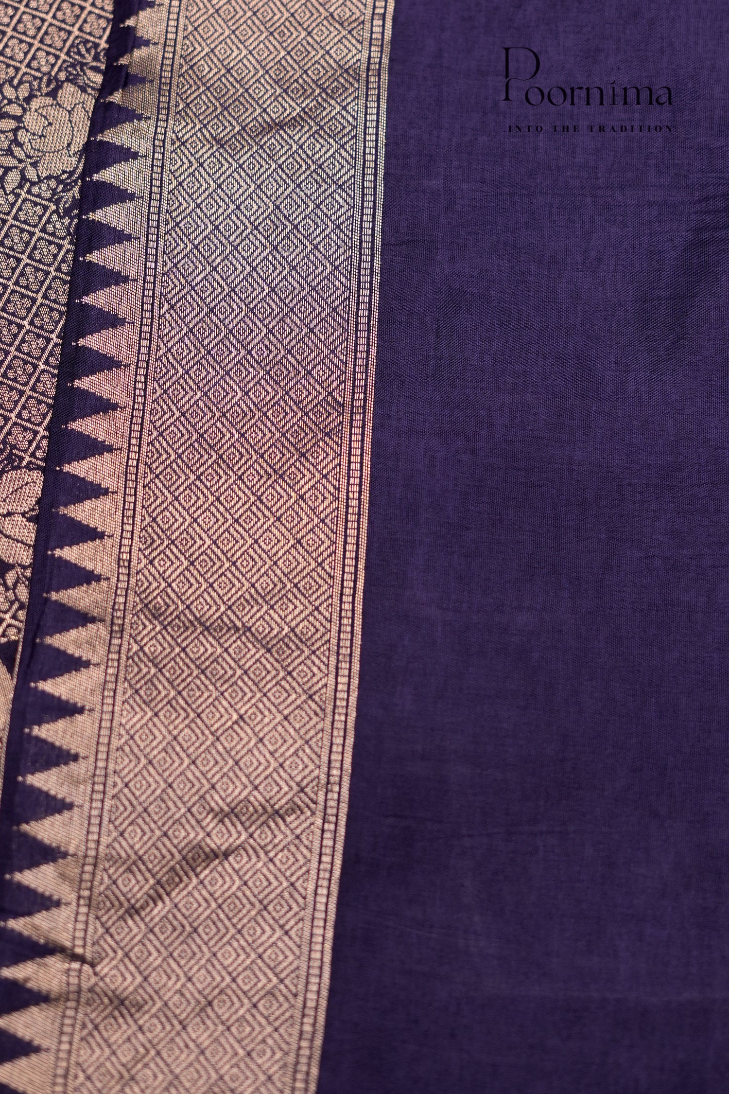 BENARASI PATTU- SKY BLUE