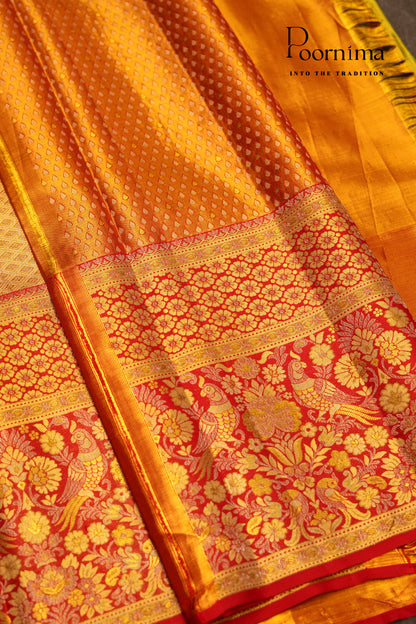 VINTAGE KANJEEVARAM-HAEVEST GOLD