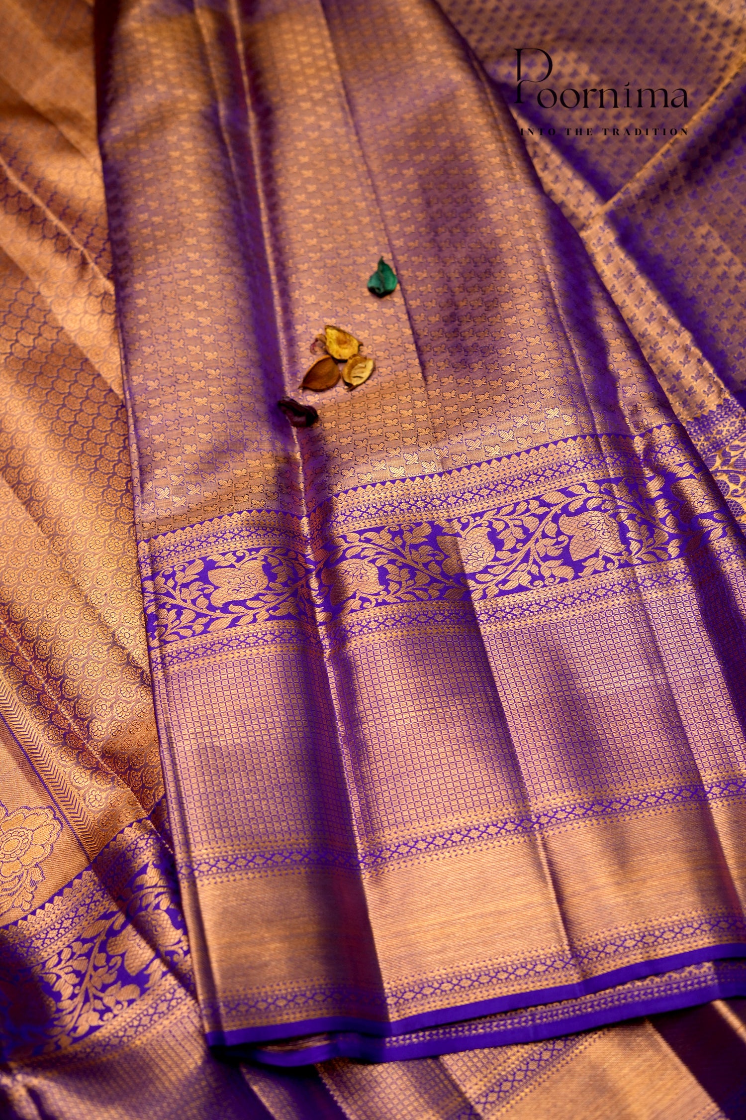 VINTAGE KANJEEVARAM- BLUE