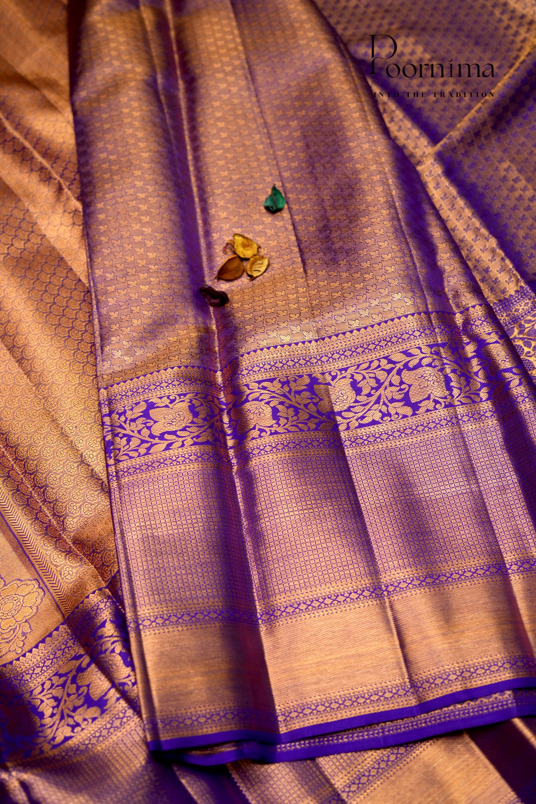 VINTAGE KANJEEVARAM- BLUE