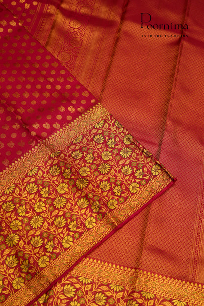 VINTAGE KANJEEVARAM-RED