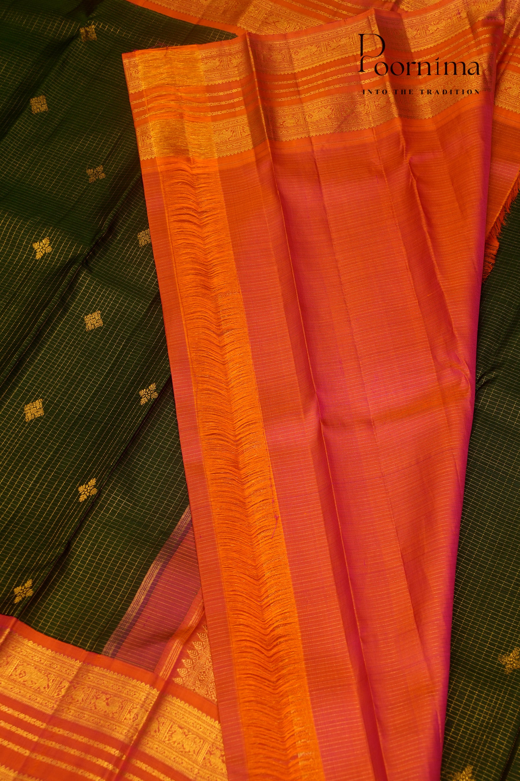 VINTAGE KANJEEVARAM- GREEN