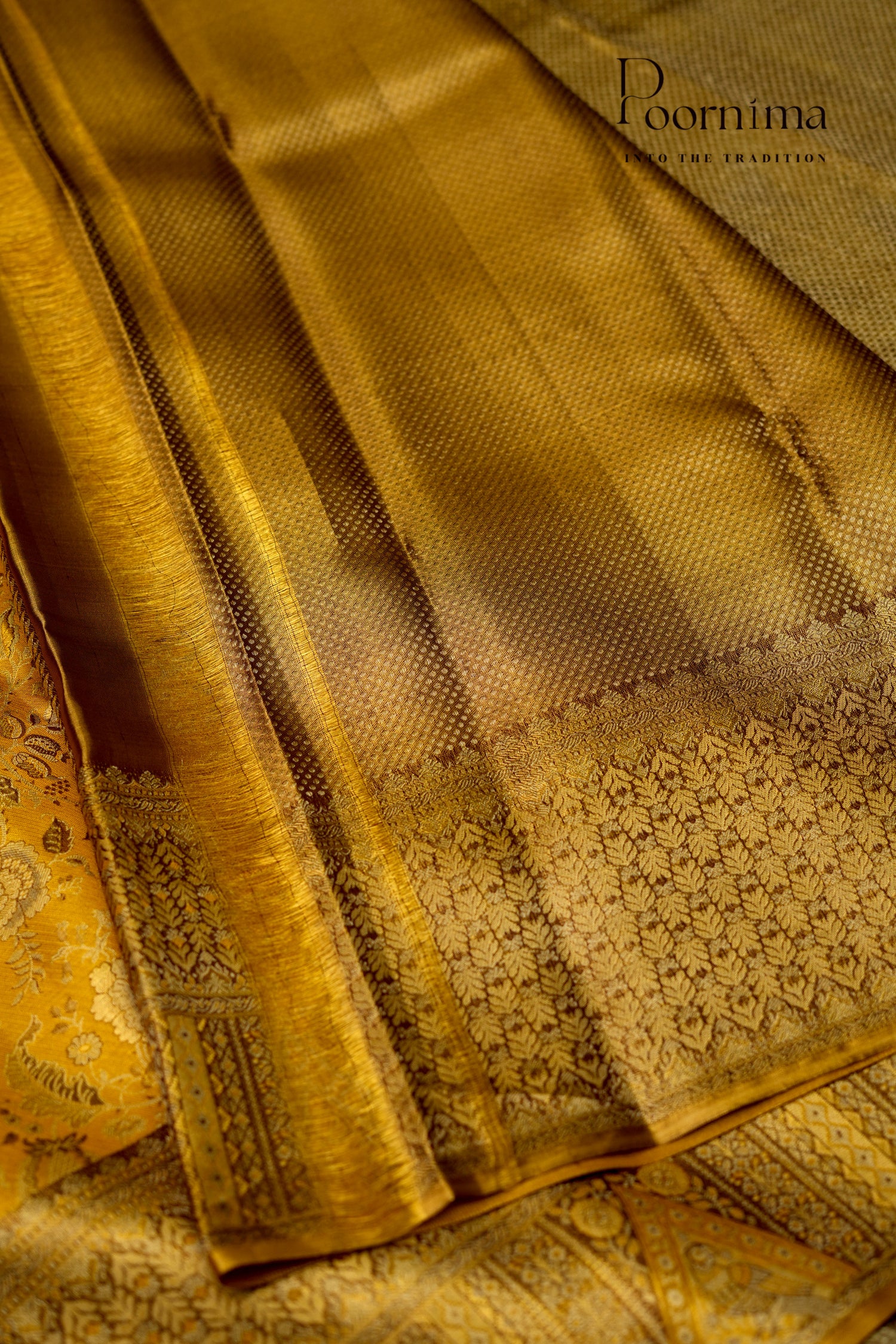 VINTAGE KANJEEVARAM- YELLOW