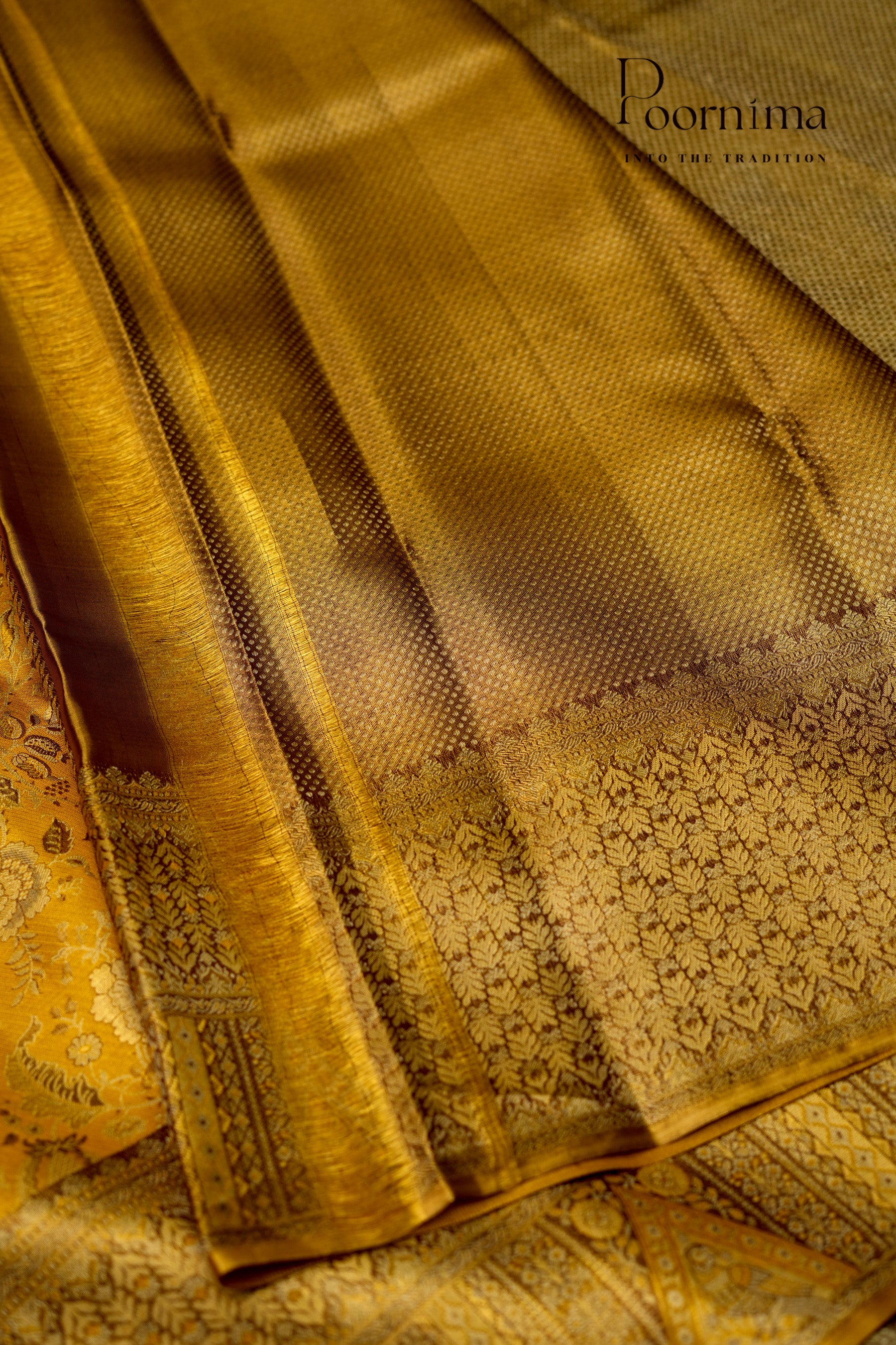 VINTAGE KANJEEVARAM- YELLOW