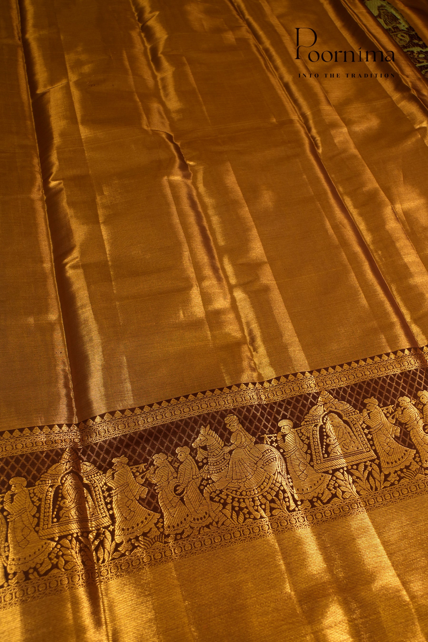 VINTAGE KANJEEVARAM- GOLD