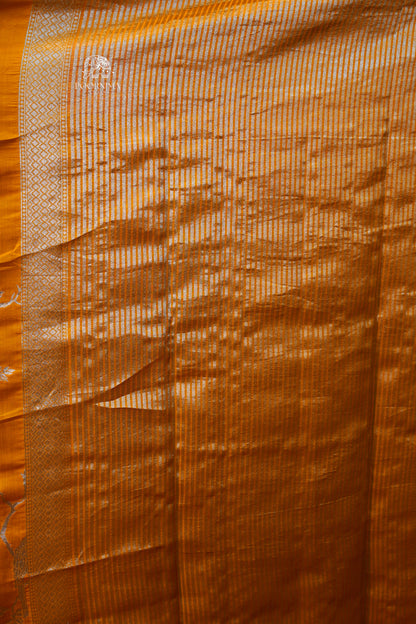 PURE BANARASI SAREE - HARVEST GOLD