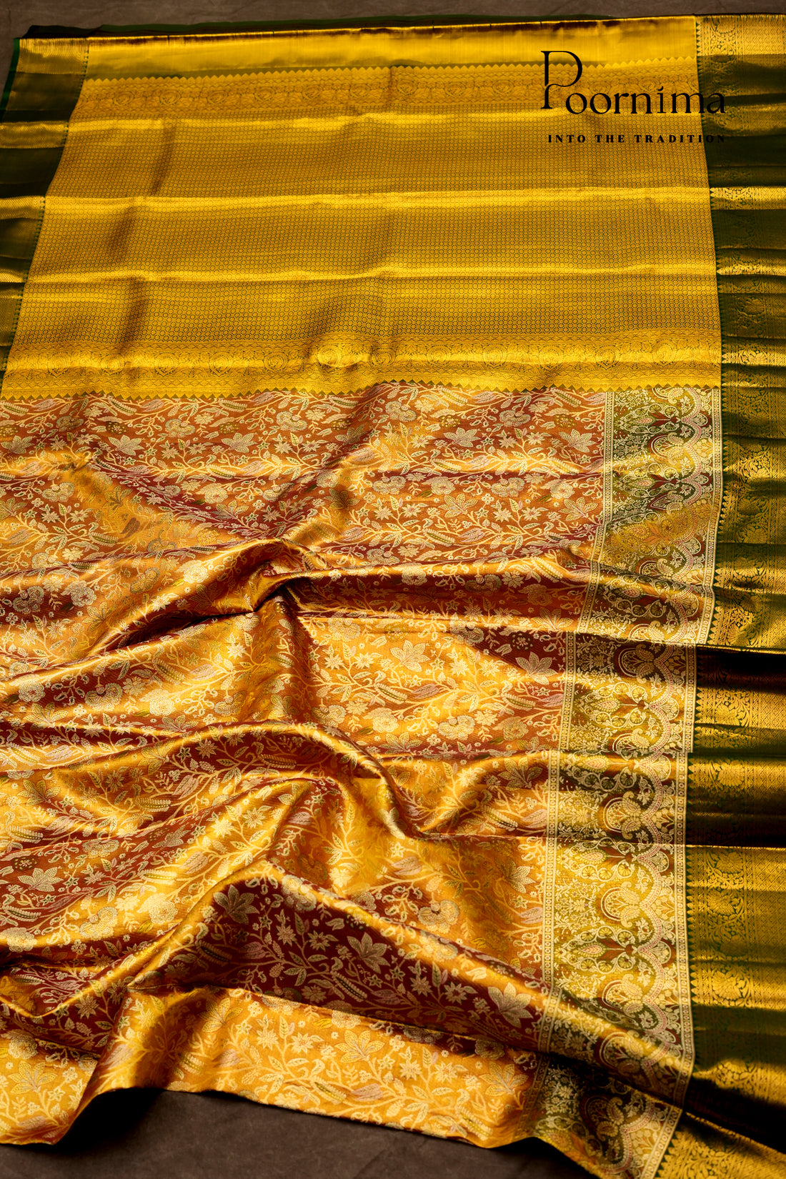 VINTAGE KANJEEVARAM-BRONZE