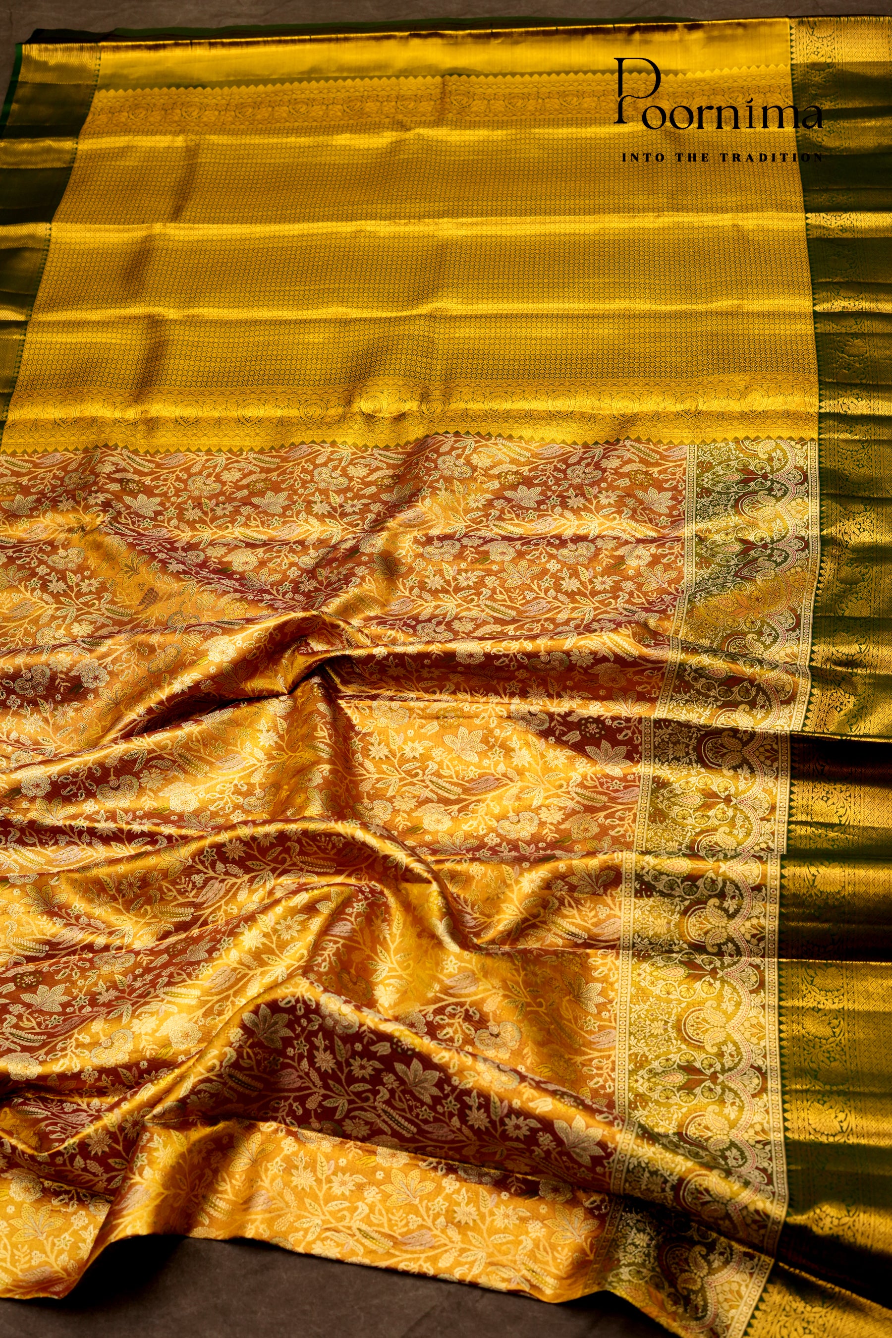 VINTAGE KANJEEVARAM-BRONZE