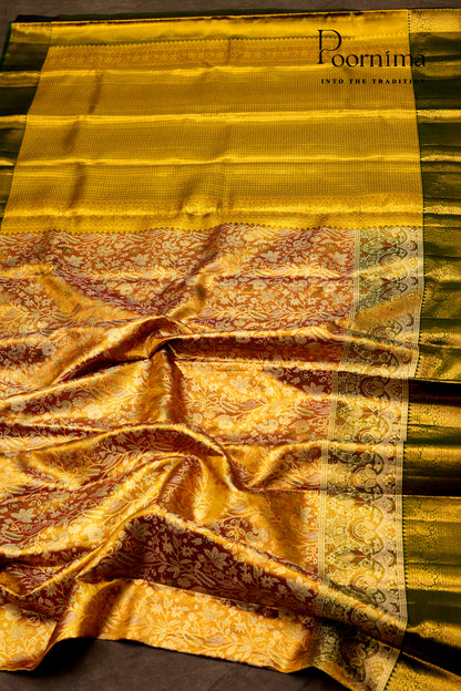 VINTAGE KANJEEVARAM-BRONZE