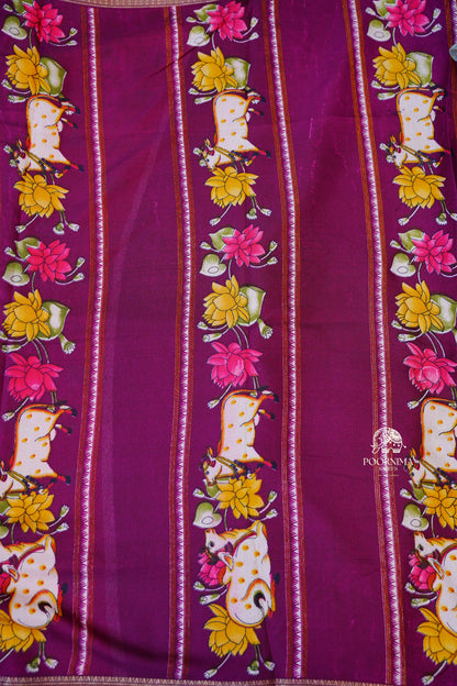 DOLA SILK SAREE - PINK