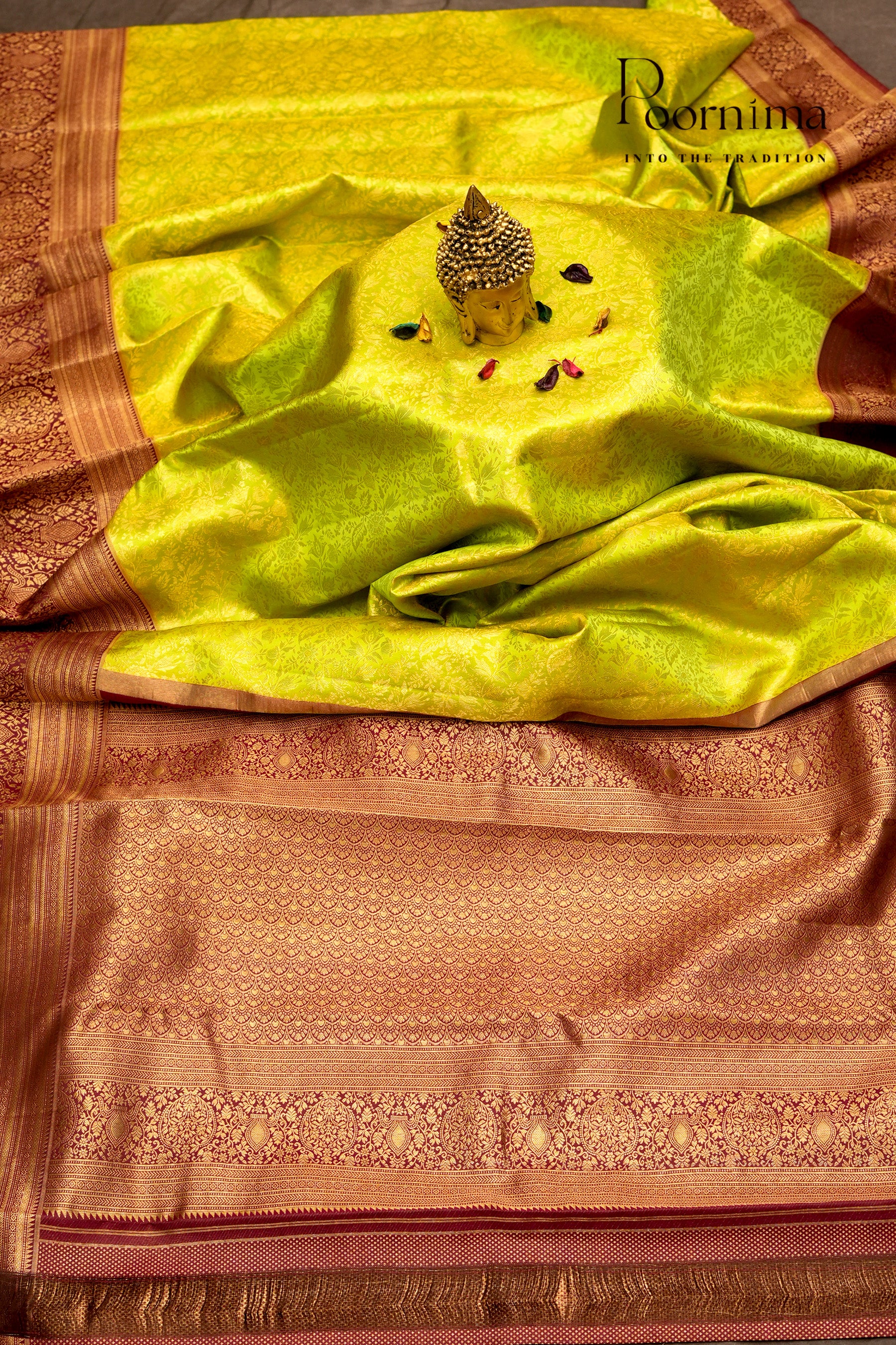 VINTAGE KANJEEVARAM- NEON