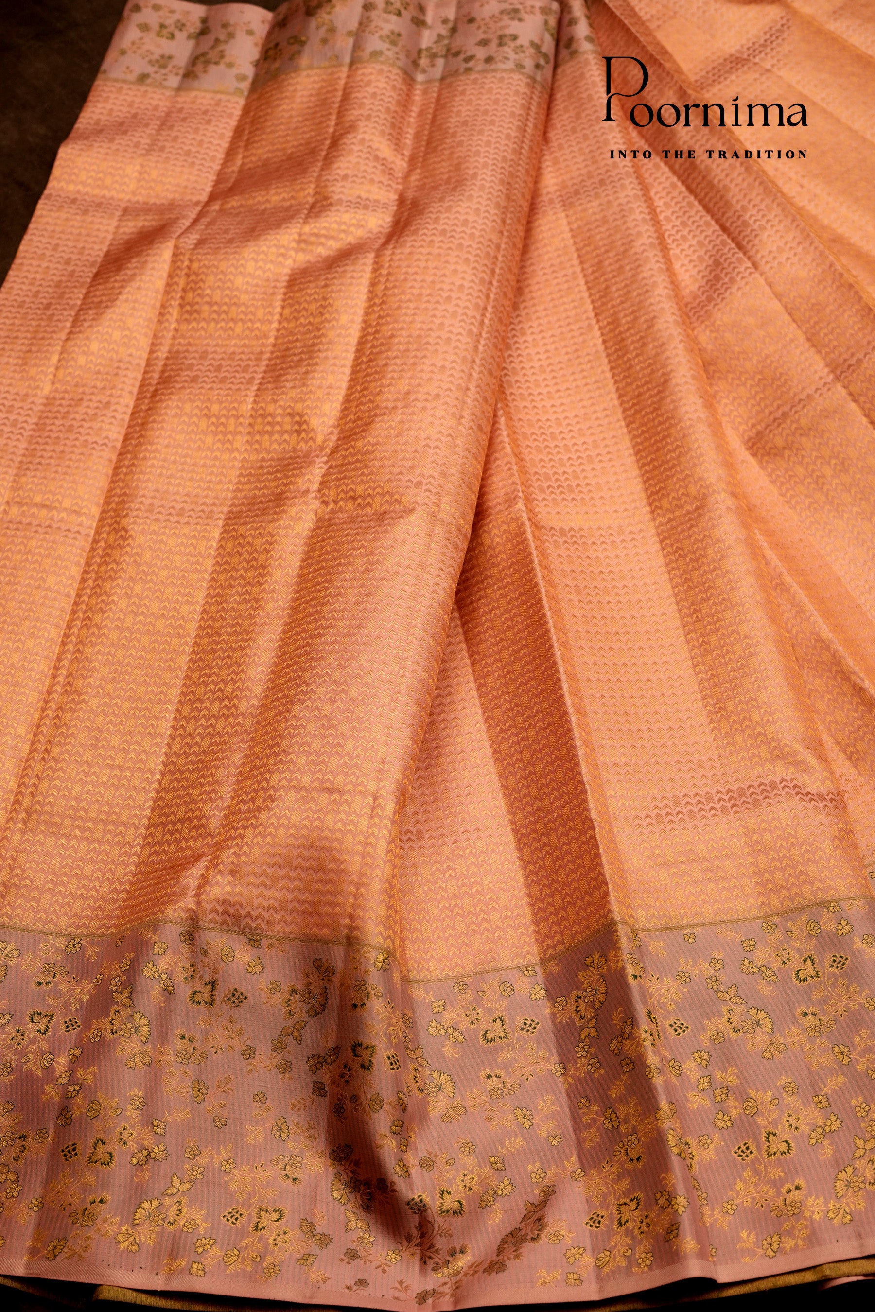 VINTAGE KANJEEVARAM-PEACH