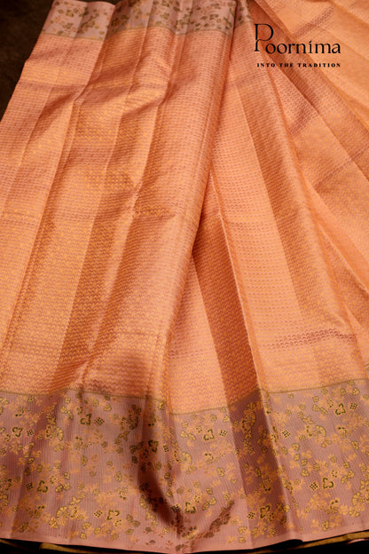 VINTAGE KANJEEVARAM-PEACH