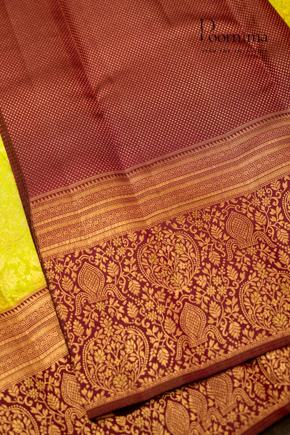 VINTAGE KANJEEVARAM- NEON