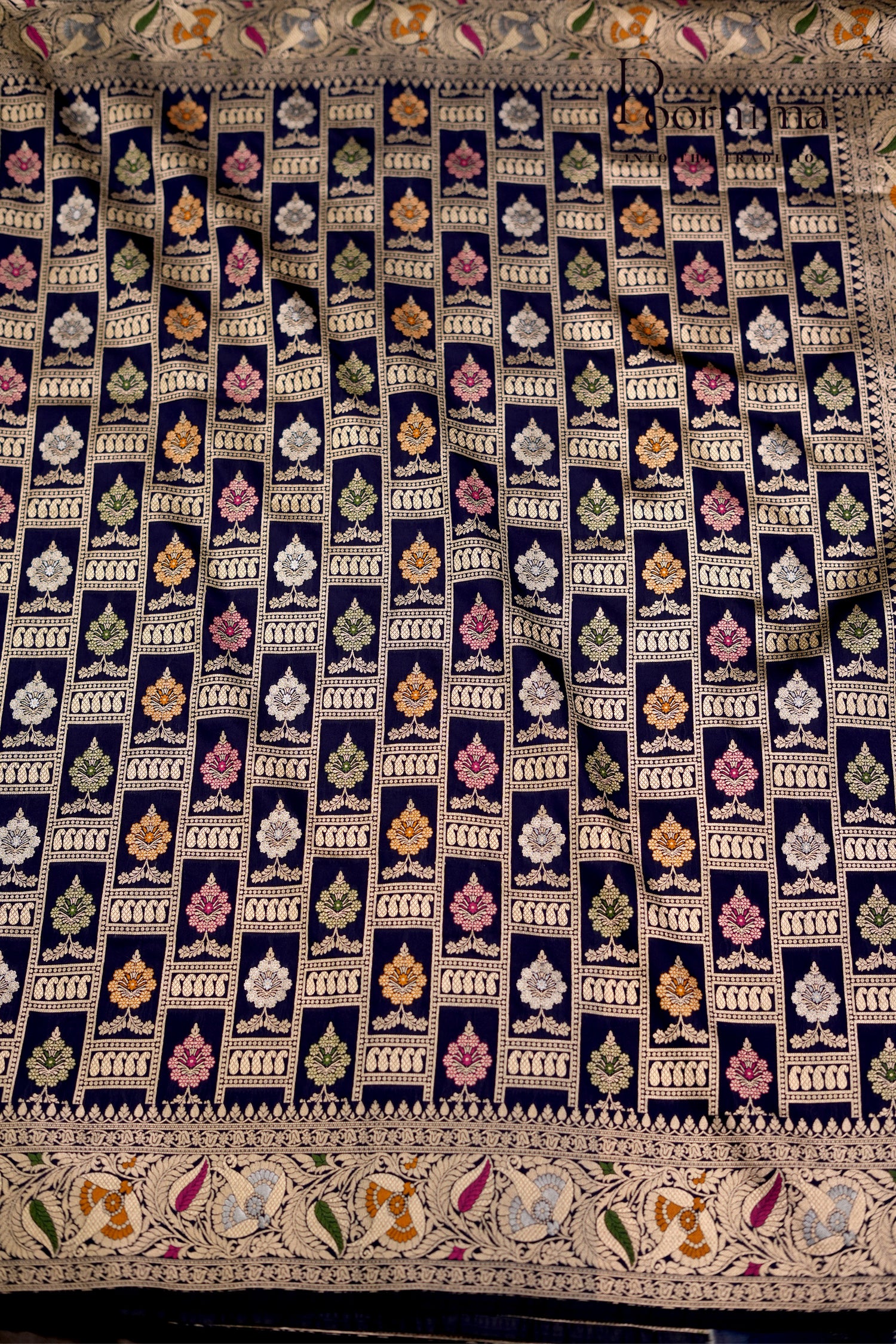 BENARASI PATTU- BLUE