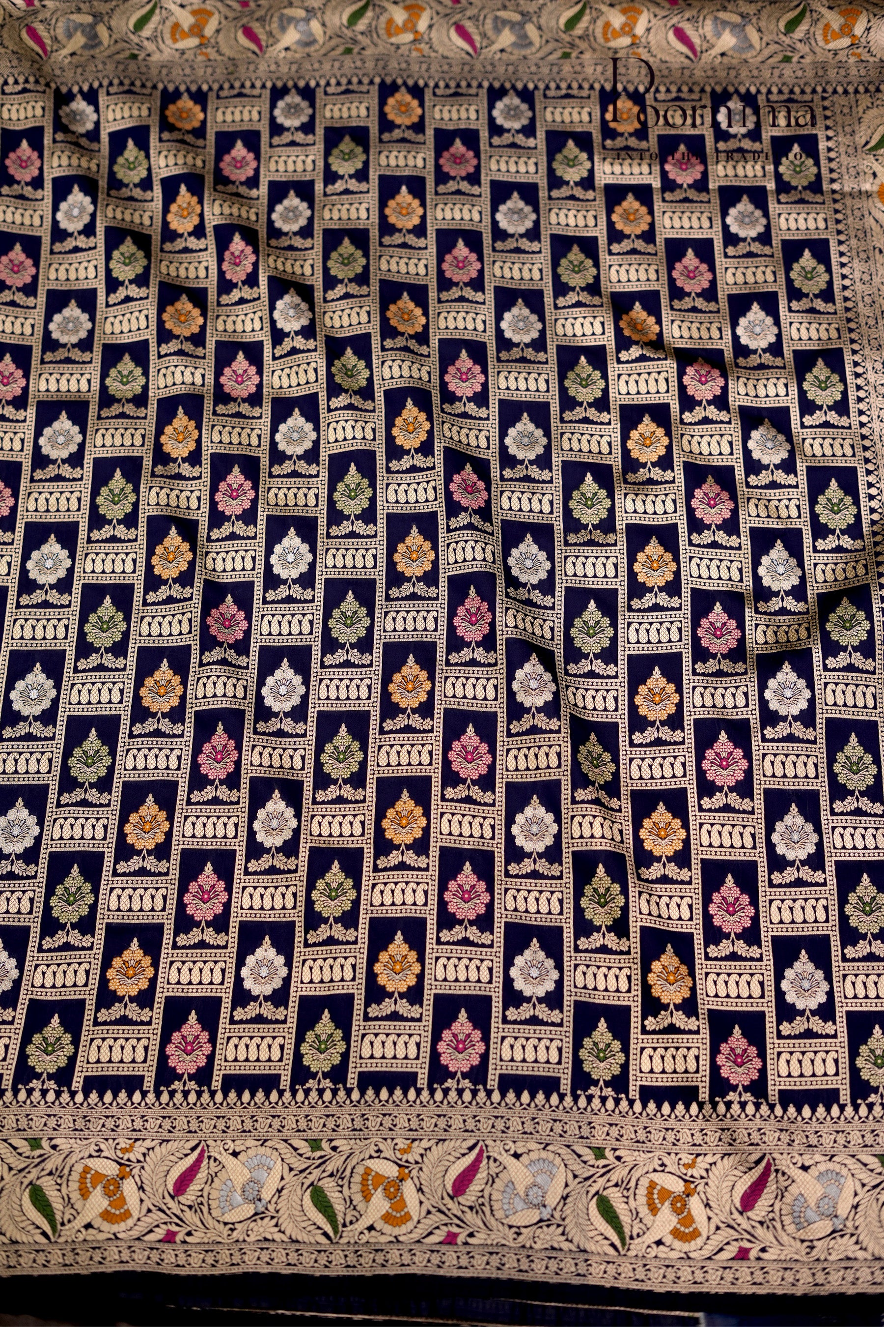 BENARASI PATTU- BLUE