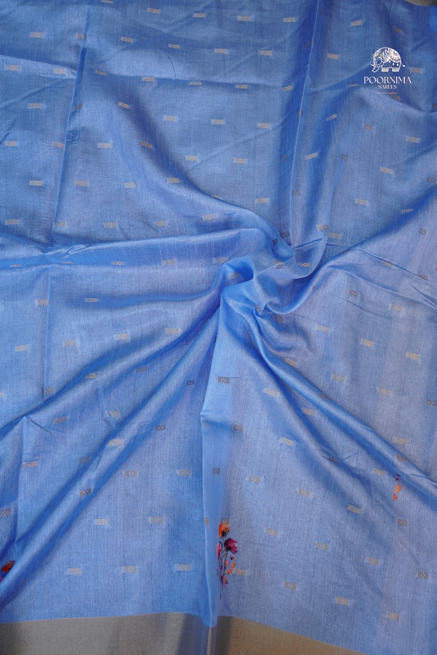 CHANDERI SAREE - LAVENDER