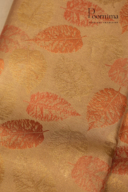 VINTAGE KANJEEVARAM- CREAM