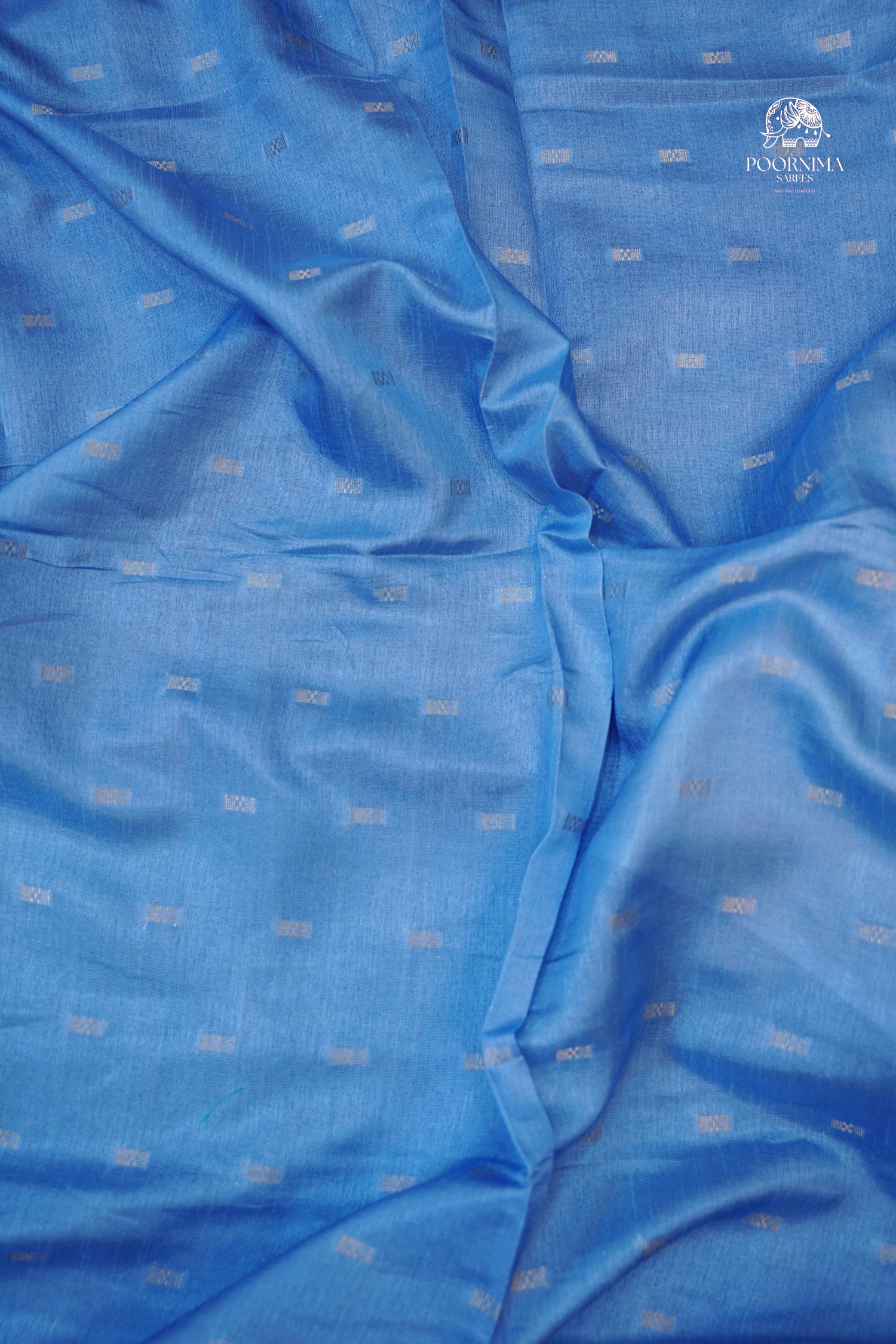 CHANDERI SAREE - BEIGE CREAM