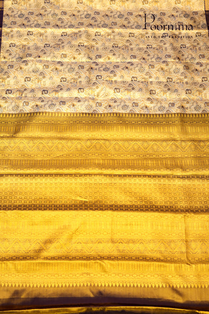 VINTAGE KANJEEVARAM-GOLD