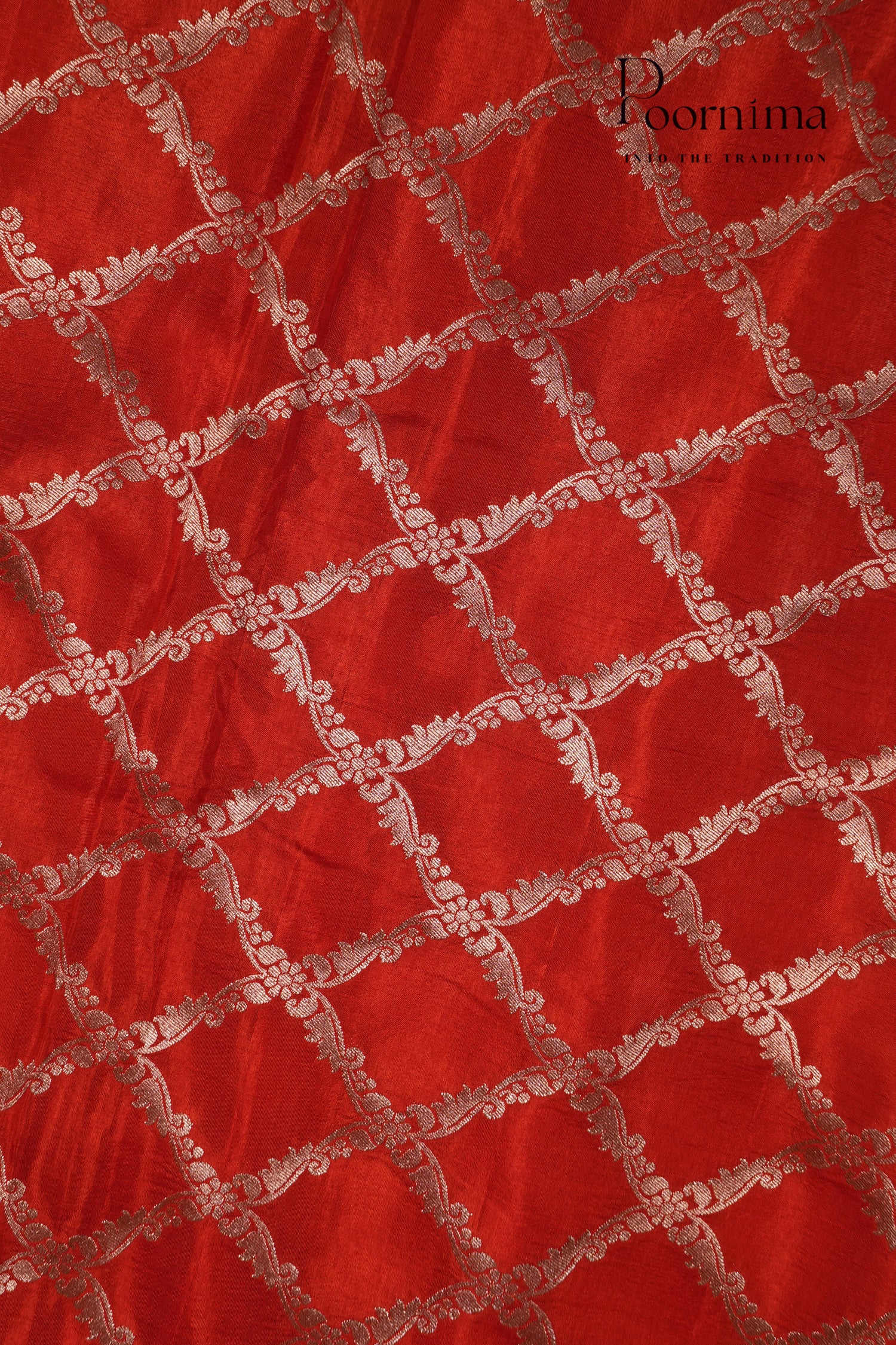 BENARASI PATTU SAREE-ORANGE