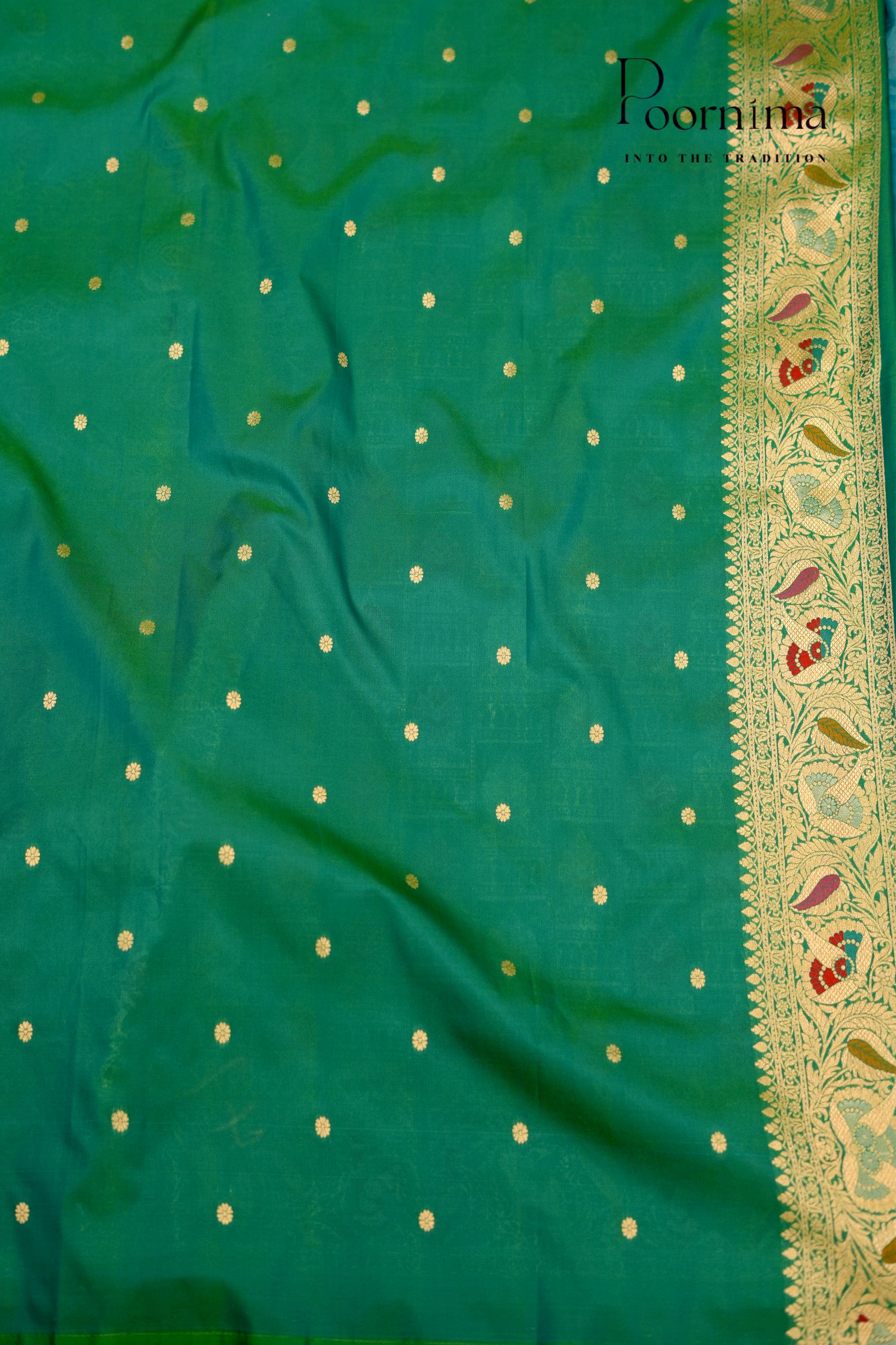 BENARASI PATTU- GREEN