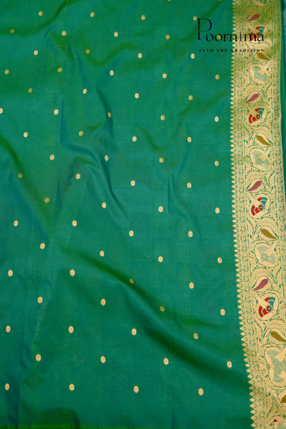 BENARASI PATTU- GREEN