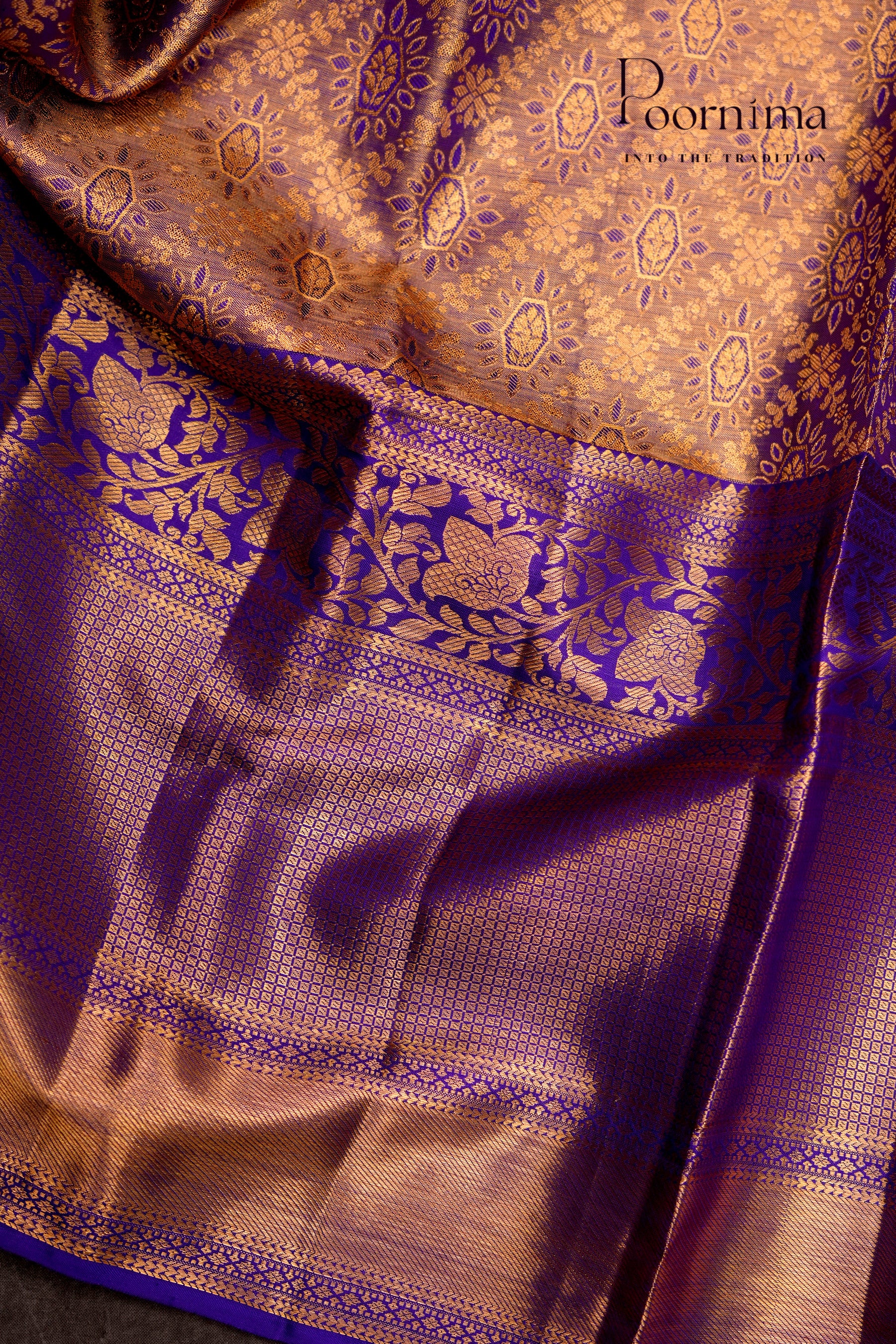 VINTAGE KANJEEVARAM- BLUE
