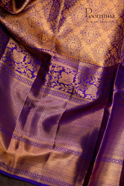 VINTAGE KANJEEVARAM- BLUE