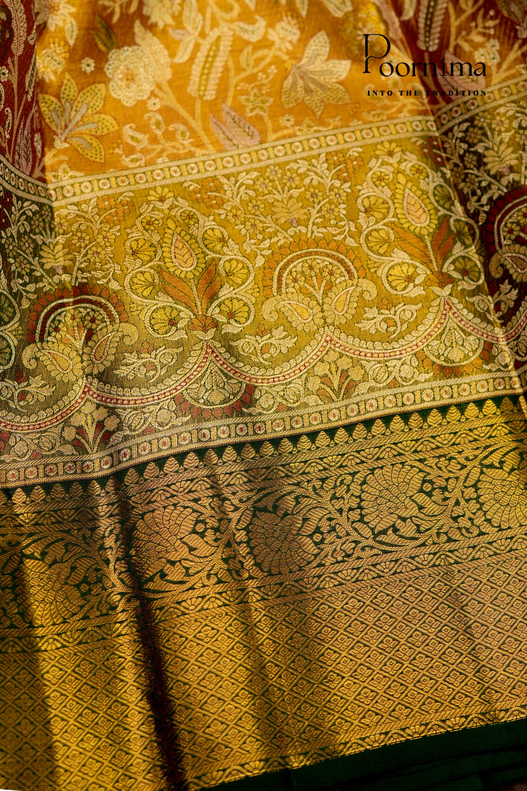 VINTAGE KANJEEVARAM-BRONZE