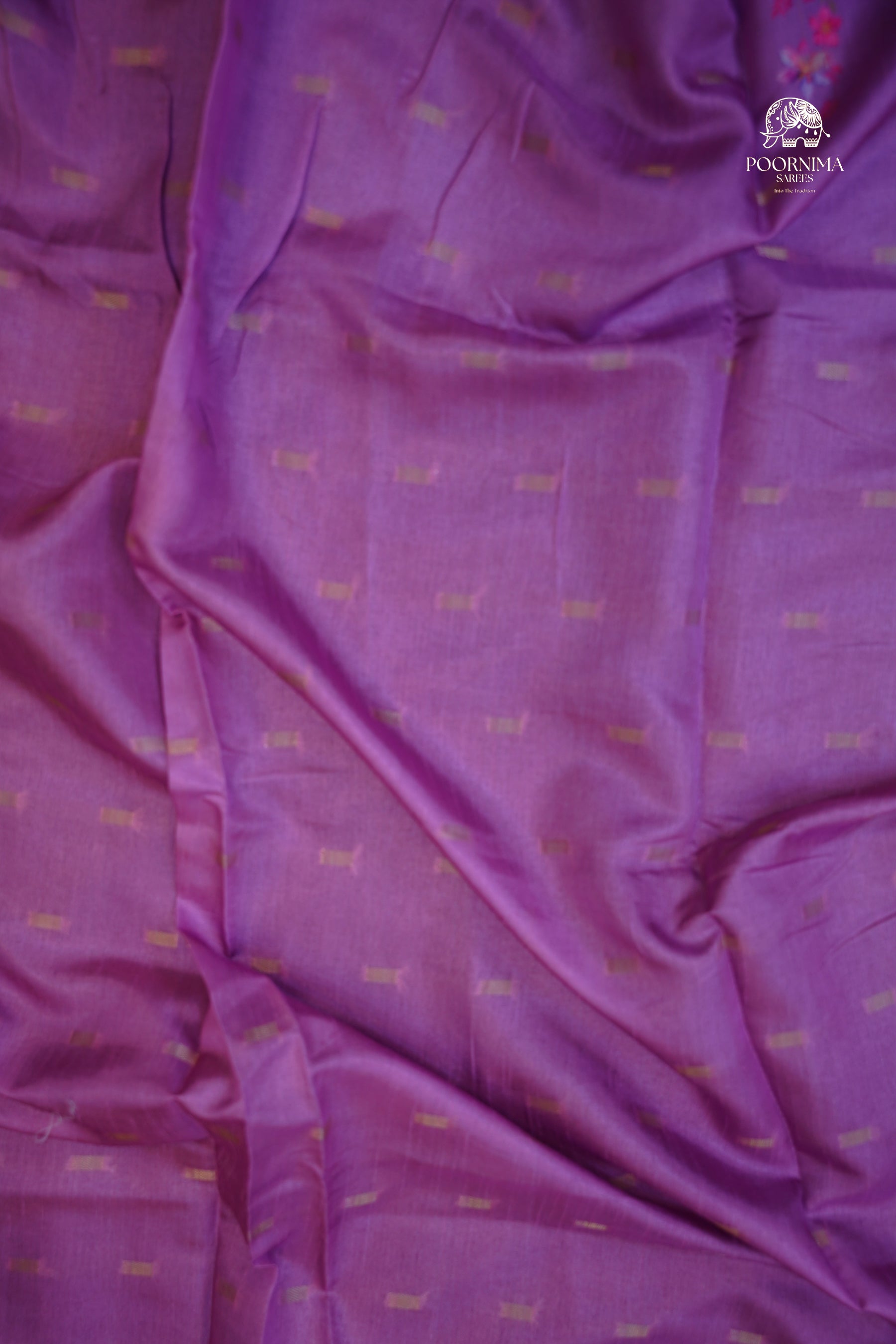 CHANDERI SAREE - BUTTER CREAM