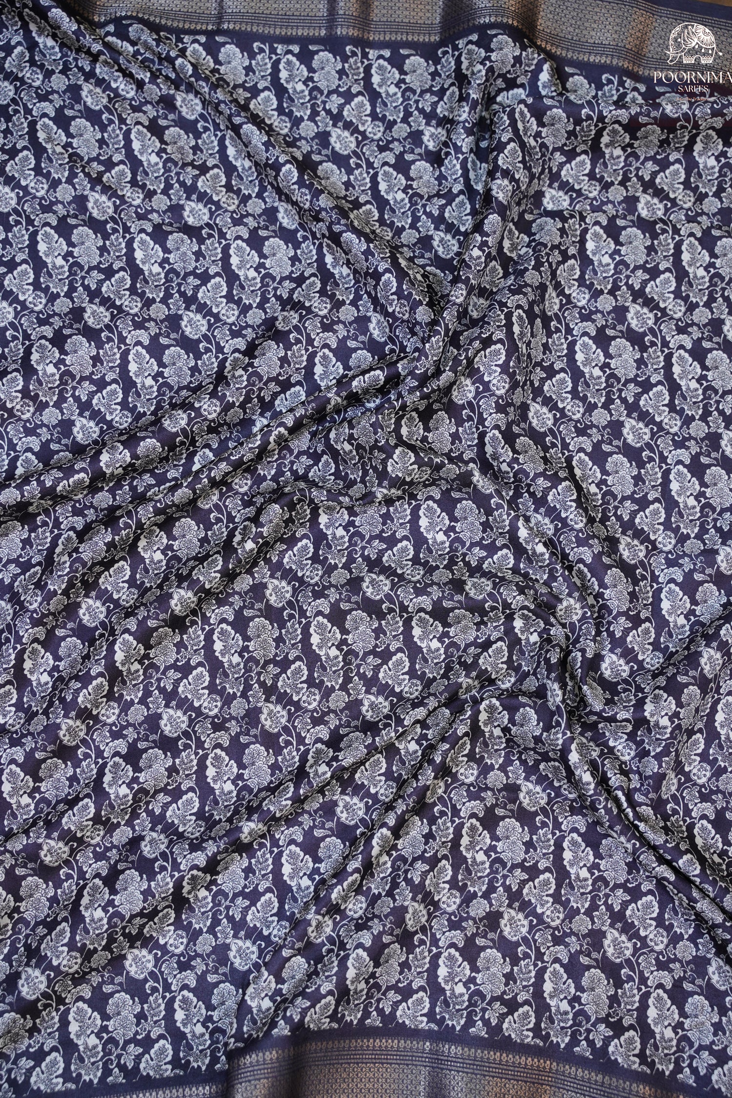 MUNGA TUSSAR SAREE- HALF WHITE