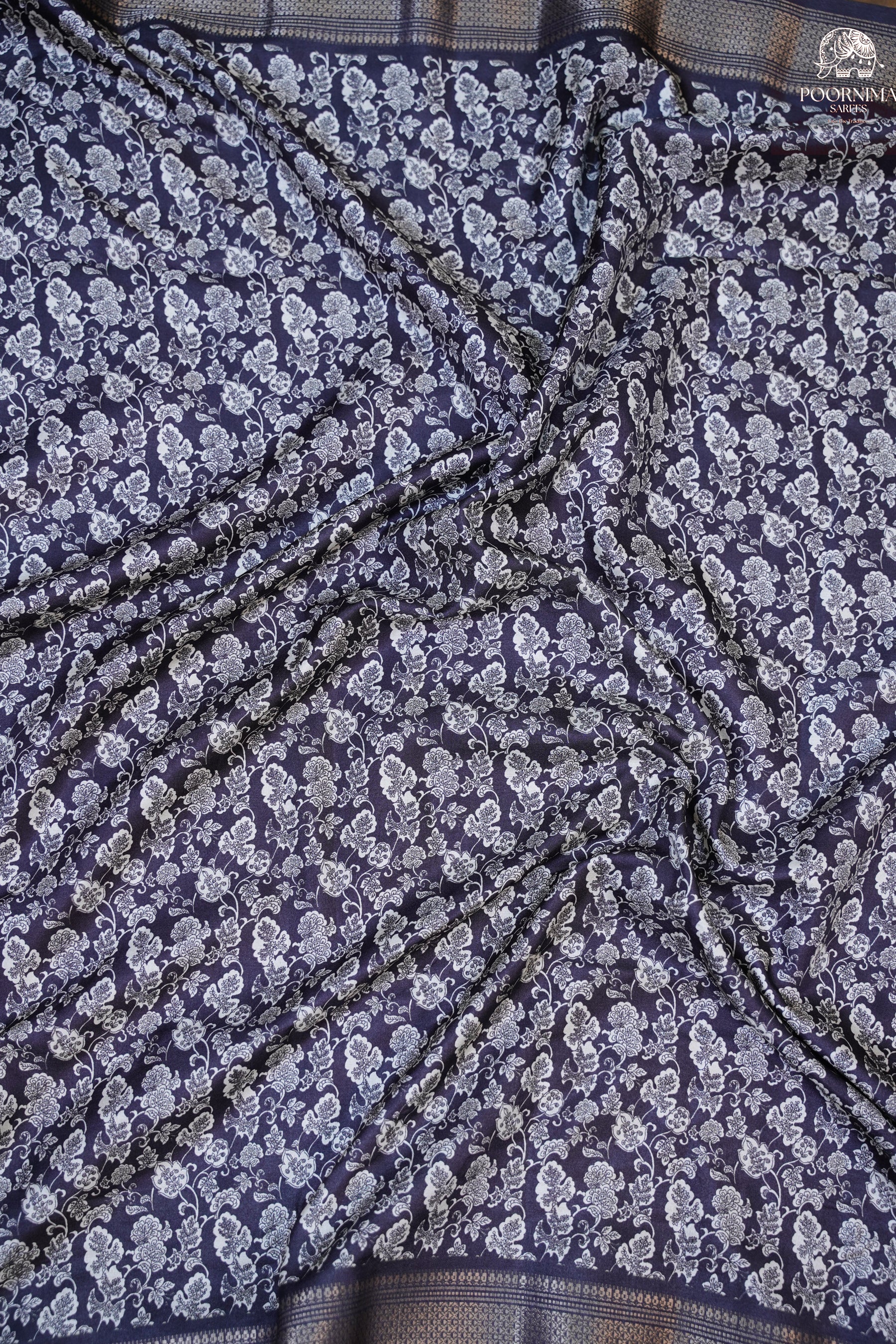 MUNGA TUSSAR SAREE- HALF WHITE