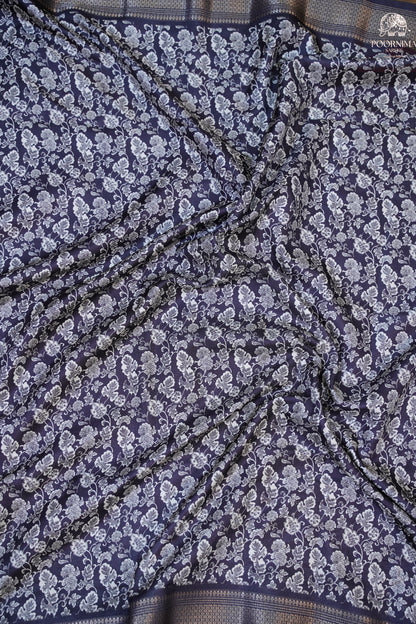 MUNGA TUSSAR SAREE- HALF WHITE