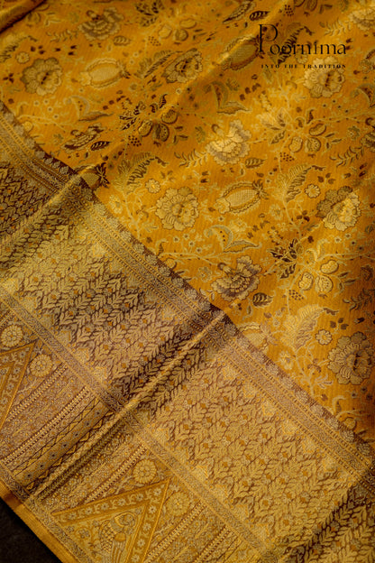 VINTAGE KANJEEVARAM- YELLOW