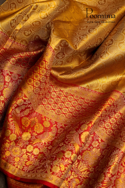 VINTAGE KANJEEVARAM-HAEVEST GOLD