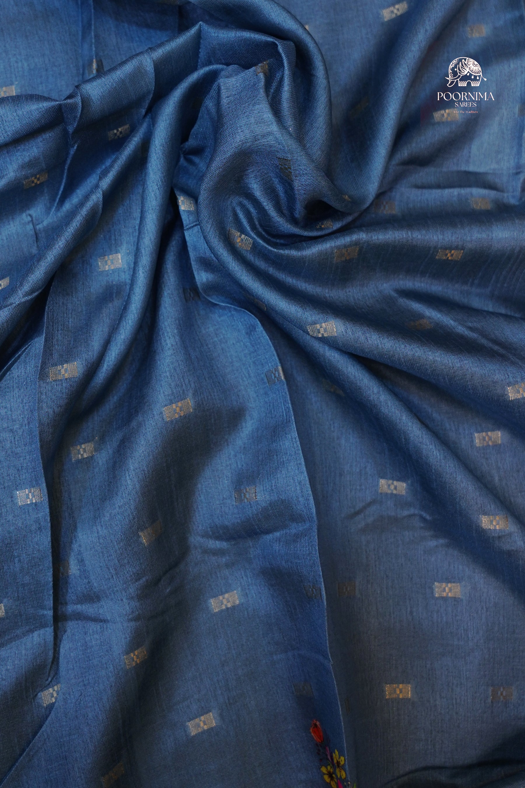 CHANDERI SAREE - BUTTER CREAM