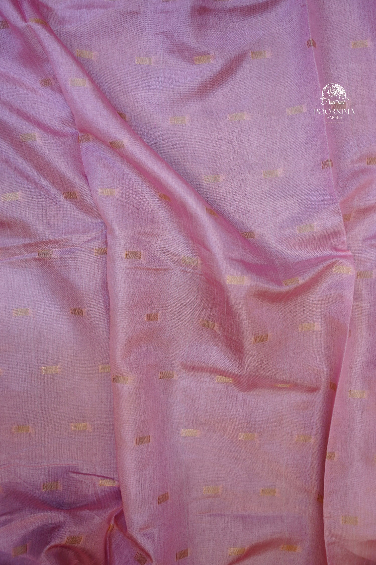 CHANDERI SAREE - BEIGE CREAM