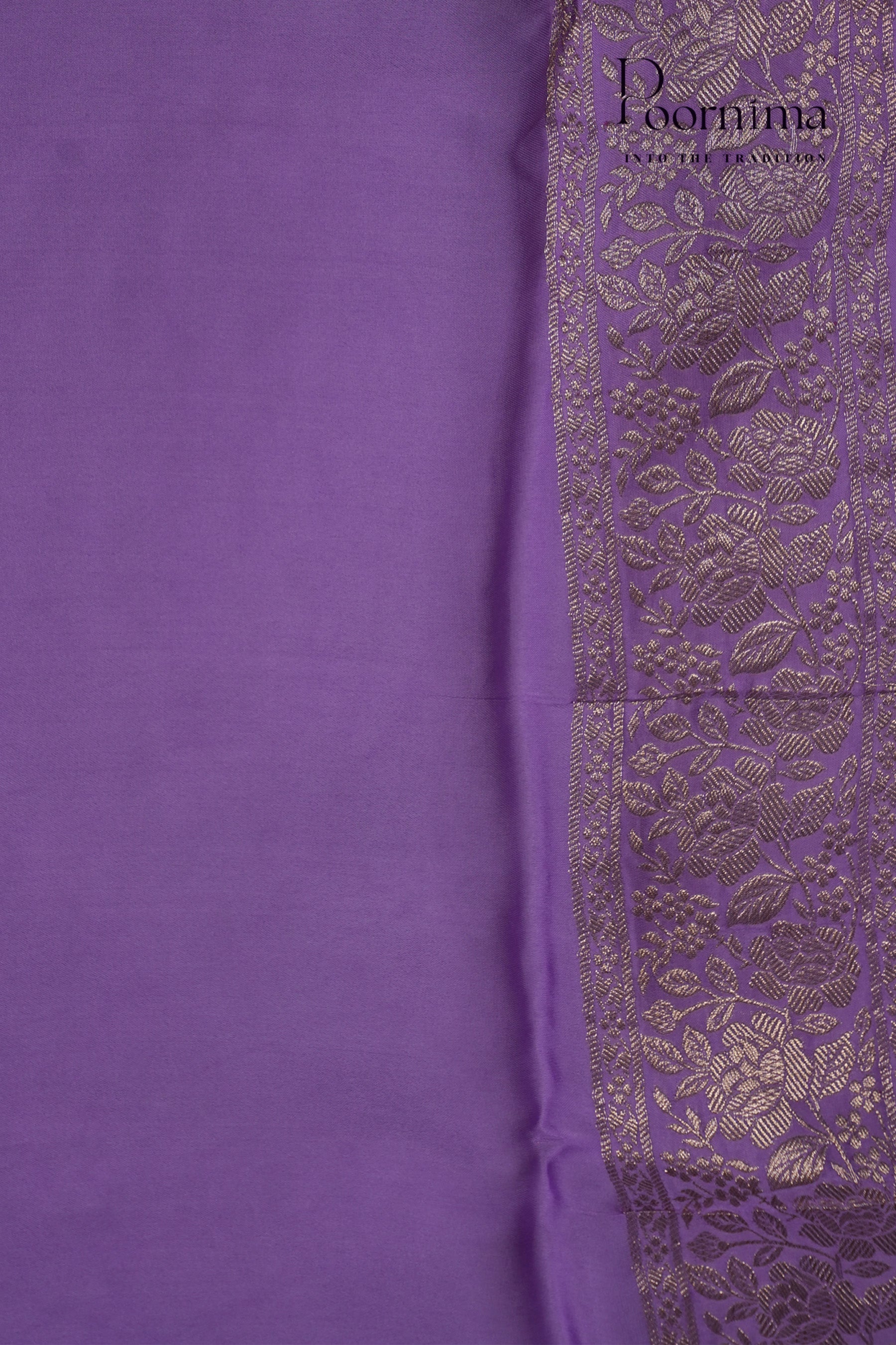 BENARASI FANCY SAREE- PURPLE