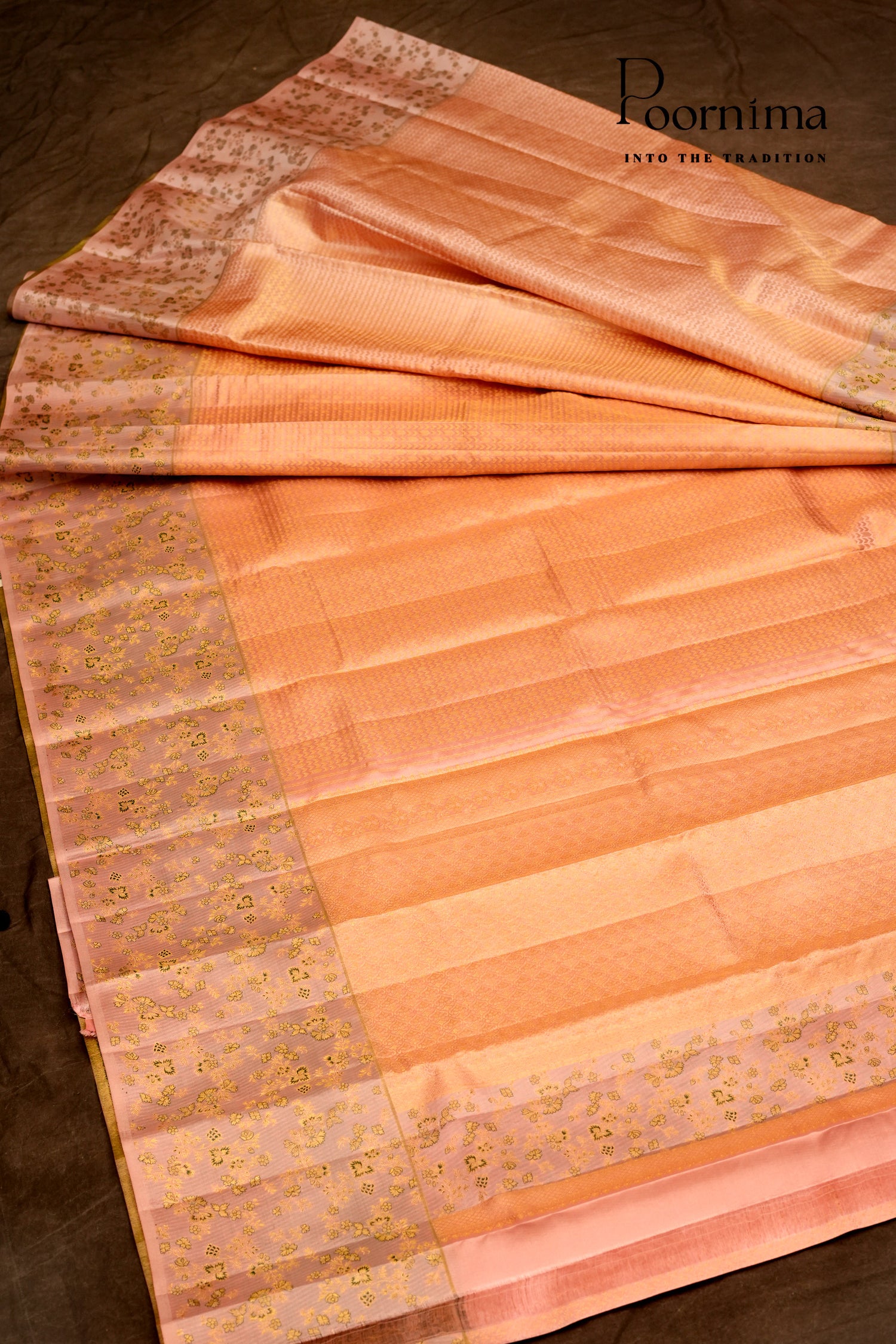 VINTAGE KANJEEVARAM-PEACH