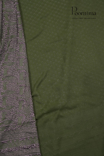 BENARASI GEORGETTE SAREE-GREEN