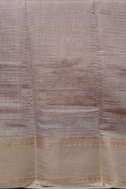 SEMI MYSORE CRAPE SAREE-RANI PINK