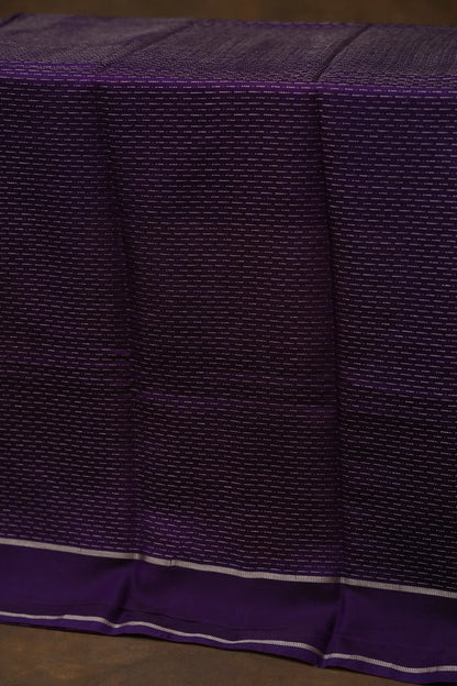 SEMI MYSORE CRAPE SAREE-BRIGHT PINK