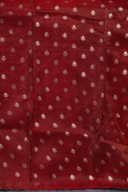 CHINNON GEORGETTE SAREE- HALF WHITE