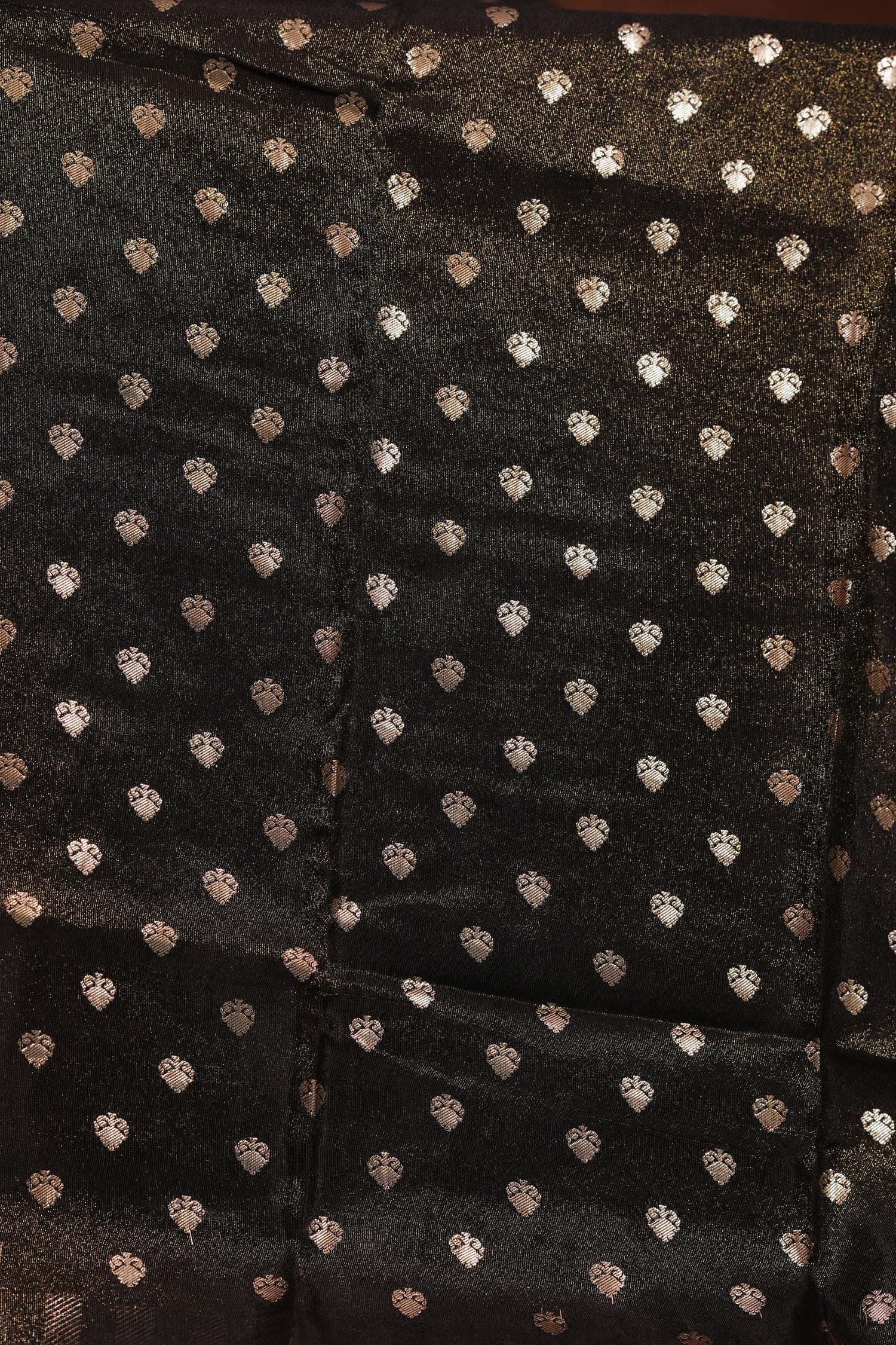 CHINNON GEORGETTE SAREE- HALF WHITE