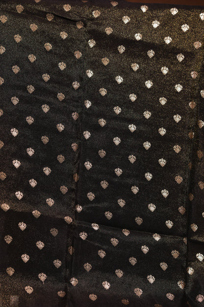 CHINNON GEORGETTE SAREE- HALF WHITE