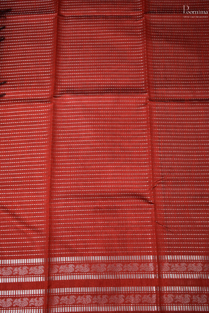 BROWN- DUPIYANA FANCY SAREE