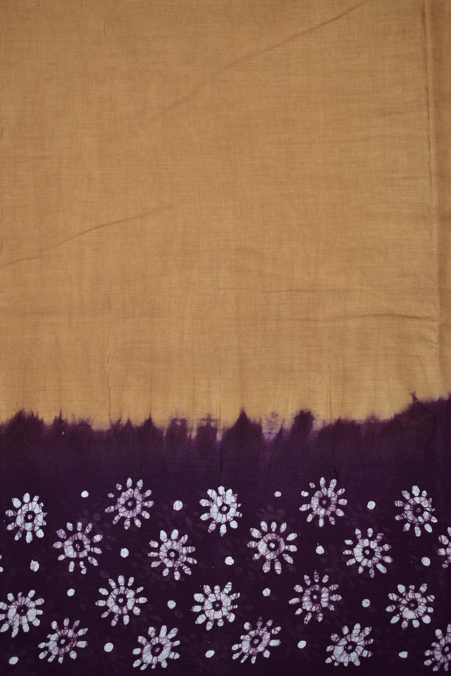 ORANGE PEACH-COTTON SAREE