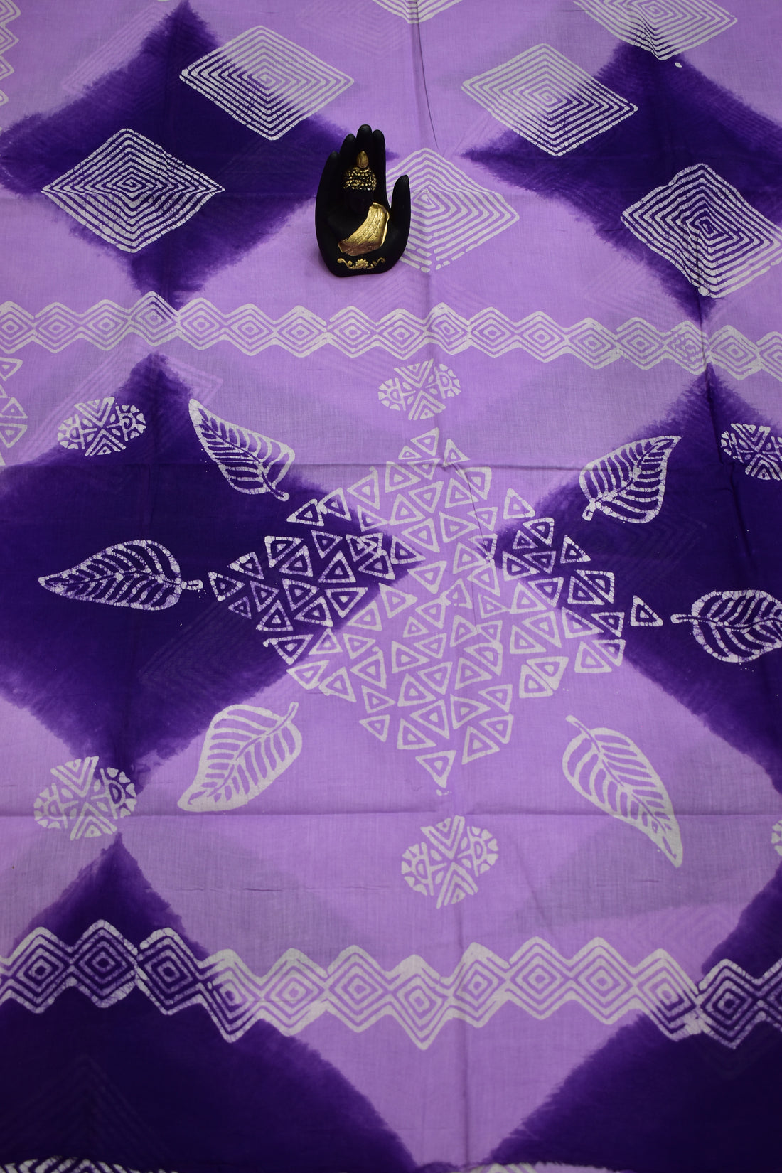SKY BLUE &amp; ROYAL BLUE-COTTON SAREE