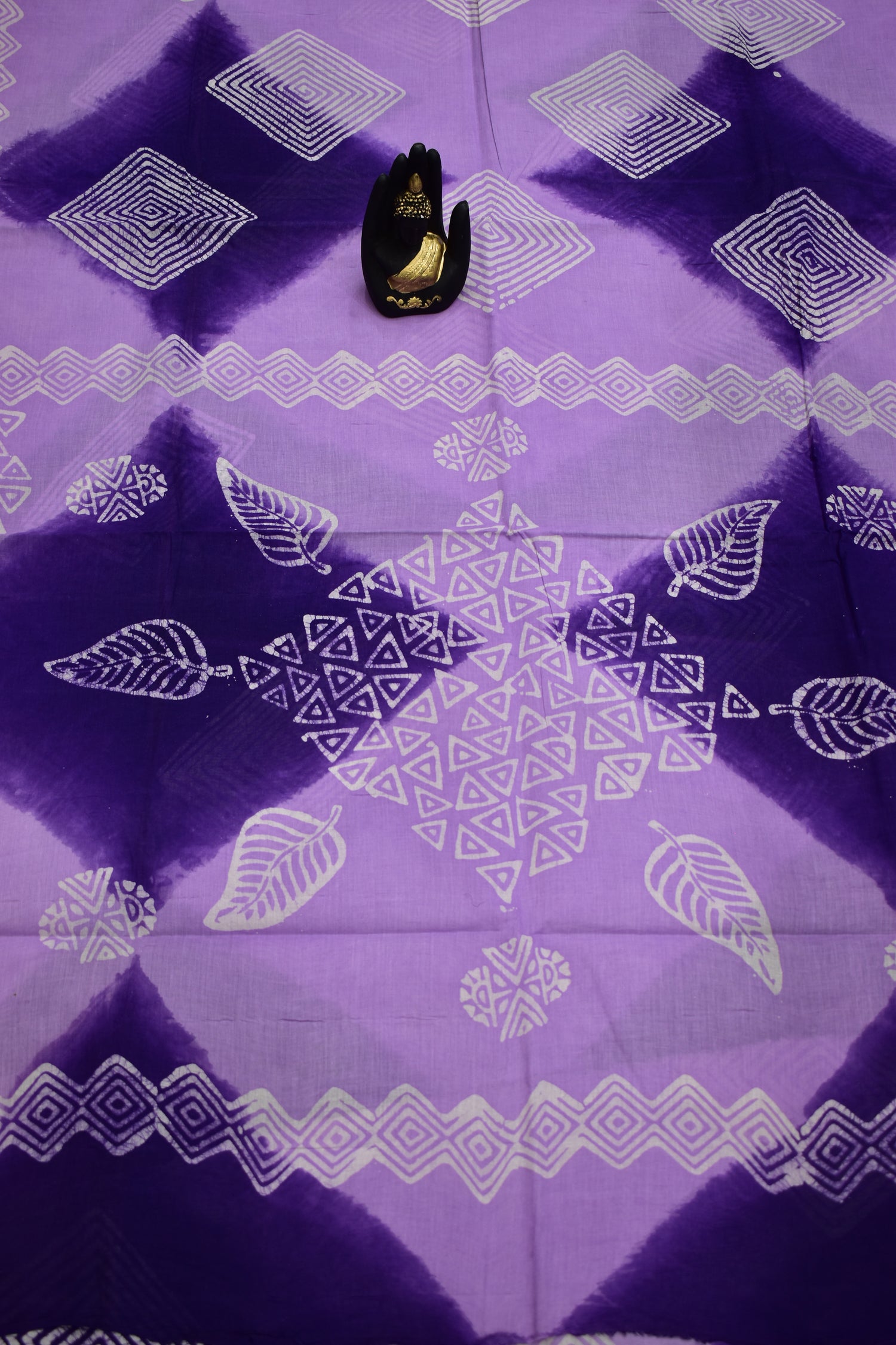 SKY BLUE &amp; ROYAL BLUE-COTTON SAREE
